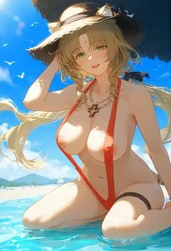 本想和博士一起旅游的诗怀雅却被水月得了先机