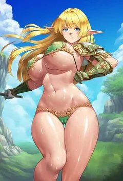 意外被精灵少女捡到后一起生活的二三事