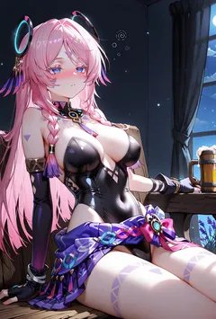 空和茜特菈莉的醉后性爱沉沦，让美丽的茜特菈莉姐姐屈服于胯下