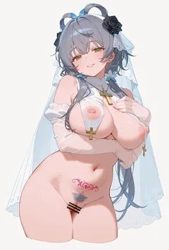 为了满足有绿帽癖的男友，偶像洛天依和室友金主疯狂乱交